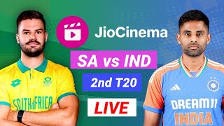 IND VS SA LIVE CRICKET MATCH STREAMING 2nd T20 10 NOV 2025 Cyber Gameplay [upl. by Lletnahs]