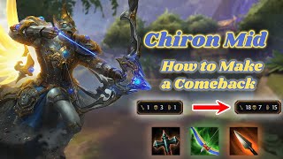 THIS CHIRON BUILD ONE SHOTS PEOPLE IN SEASON 11 Smite Conquest Mid Lane Gameplay w KvngRae [upl. by Ednew]