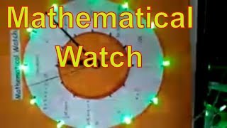 Mathematical watch working  ideal maths lab with models and projects [upl. by Katti]