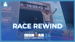 Race Rewind  2024 VinFast IRONMAN World Championship Kona Mens Edition [upl. by Anirtak]