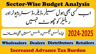 Advance Tax on Wholesalers Dealers Distributors amp Retailers  Scope  Rates  Budget 20242025 FBR [upl. by Hgielrahc]