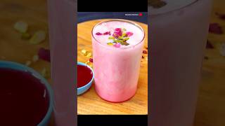 Rose Lassi Summer special  How to make Rose Lassi  Easy Lassi recipe at home [upl. by Steward896]