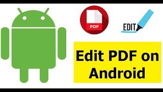 How to Edit PDF file on Android Using Adobe Fill amp Sign Android App [upl. by Eng121]