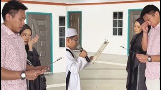 Fatin Afeefa Opai Sebak Hantar Adam Aisy Arrian ke sekolah pendidikan agama [upl. by Jovita714]