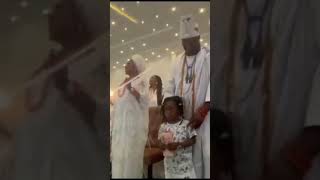 OLORI NAOMI BRING TADENIKARO TO MET HIS FATHER OONI ADEYEYE ENITAN OGUNWUSI AT OJAJA MALL AKURE [upl. by Oer]