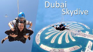 Skydive Dubai Palm Jumeirah  May 2021 [upl. by Wu220]