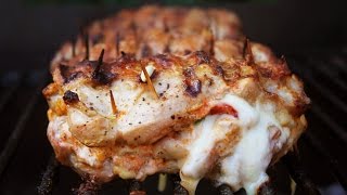 Pollo Asado Caprese  Receta de Locos X el Asado [upl. by Ordnajela]