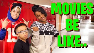 MOVIES BE LIKE  FUNNY KIDS SKIT  BY SKITS4SKITTLES [upl. by Fabrin]