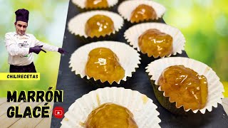 Cómo hacer Marrón Glacé Casero  La receta perfecta para el otoño [upl. by Aicilihp67]