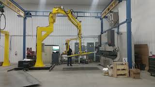 Press Brake Manipulator for 1000 lb Sheets [upl. by Natam]