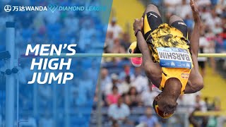 Mutaz Essa Barshim wins thrilling high jump battle in Silesia  Wanda Diamond League 2023 [upl. by Crane]