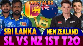 SL vs NZ Match live  Sri Lanka vs New Zealand live  T20 Series live  Live Scorecard Today 2024 [upl. by Mackenie]