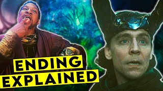 HOW DID LOKI BREAK IT⌛ LOKI Season 2 Ending Explained [upl. by Ybbob855]