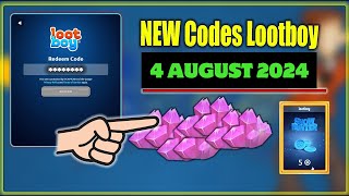 😎ALL NEW✨LOOTBOY REDEEM CODES 4AUGUST 2024😎LOOTBOY CODES AUGUST 2024✨CODIGOS LOOTBOY [upl. by Oniskey]