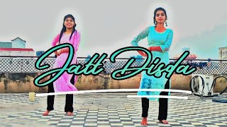 Jatt Disda  Dance Video  Sunanda Sharma  Girls Bhangra Cover  Simple Steps Choreography [upl. by Maddalena]