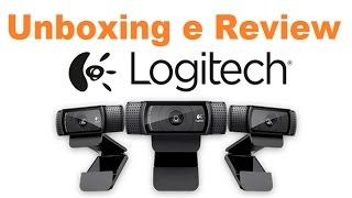 Unboxing Logitech C920 HD Pro Webcam  Test e Review [upl. by Dnaltroc]