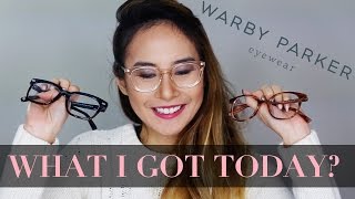 WARBY PARKER REVIEW amp TRY ON GLASSES CHELSEA  WINSTON amp DAHL BEST GLASSES FOR YOUR FACE [upl. by Ahcim]