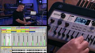 Yamaha  DTX10 amp DTXPROX  Controlling A DAW With The DTXPROX Module Ableton Version [upl. by Evadnee11]