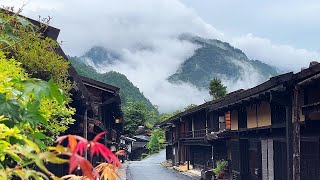 Tsumago Jyuku from Nagiso Station [upl. by Araec65]