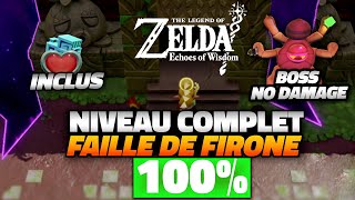 Guide complet Faille de Firone  Zelda Echoes of Wisdom [upl. by Annaehs]