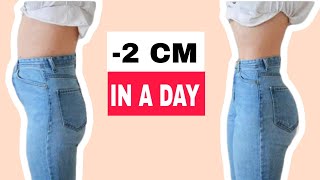 2 cm in а DAY FLAT STOMACH in just 30 minutes \WITHOUT LOWER BELLY FAT [upl. by Eugenle979]