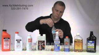 Xp3 Fuel enhancing treatment demonstration [upl. by Cristin]