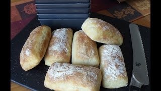 How to Use Bakeware to Shape amp Bake NoKnead Sandwich Rolls [upl. by Anivid]