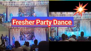 🤗❤️ Freshers Party Dance in Medical collegeasmcfirozabadcollegedanceeventdancevideoparty [upl. by Sianna]