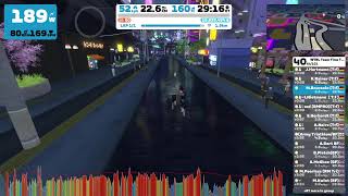 LIVE Zwift Racing  WTRL Team Time Trial 241  Neokyo AllNighter [upl. by Ecnerrat]