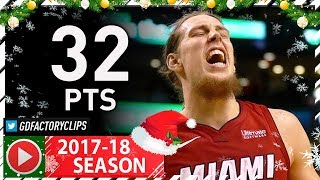 Kelly Olynyk Full Highlights vs Celtics 20171220  32 Pts 7 Reb [upl. by Eniluap]