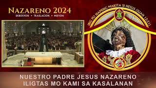 09 January 2024 Tuesday 6AM FiestaMass NuestroPadreJesusNazareno QuiapoChurch Nazareno2024 [upl. by Ihsakat]