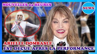 Arielle Dombasle elle réagit aux nombreuses critiques après sa performance aux JO 2024 [upl. by Atiuqram974]