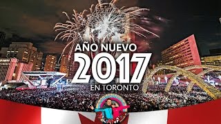 EP23 Año nuevo 2017 en Toronto  AVENTURA EN CANADÁ [upl. by Reinnej]