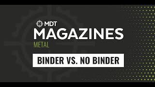 MDT  The Difference between Magazine with Binder Plate and Without Binder Plate [upl. by Eaneg834]