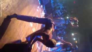 Miley Cyrus dancing at the Juicy J concert longer video [upl. by Einnov549]