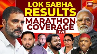 Rahul Kanwal LIVE Lok Sabha Election 2024 Results LIVE  Mega Coverage By India Today LIVE [upl. by Ahsenit]