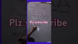 7th class maths chapter 8 Congruency of triangles exercise 4 find which Congruency criteria SSS ASA [upl. by Lose]