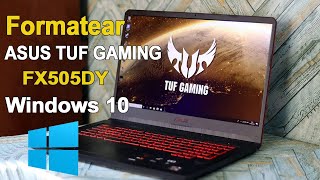 Formatear laptop ASUS GAMER con windows 10 🔥🔥 [upl. by Nivrad]