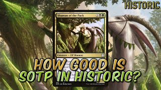 Golgari Elves  Shaman of the Pack  Anthology Update  Historic BO1 Ranked  MTG Arena [upl. by Ranjiv]