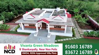 Luxury Villa Plots in Shankarpally – Vivanta Green Meadows Unveiled by Telangana Speaker [upl. by Kiraa]