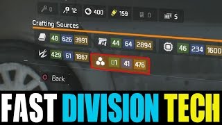 THE DIVISION GLITCH  HOW TO GET UNLIMITED DIVISION TECH FASTEST WAY TO GET DIVISION TECH [upl. by Malcolm765]