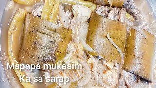 PAKSIW NA ISDA SA DAHON NG SAGING  GALUNGGONG  FISH IN VINEGAR [upl. by Aihsinyt]