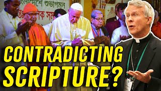 Bishop Strickland Reacts to Pope Francis quotAll Religions Lead to Godquot Remarks quotThats NOT Catholicquot [upl. by Enoved174]