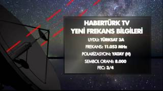 Habertürk TV Yeni Frekans Bilgileri [upl. by Fraase]