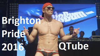 Brighton Pride 2016 QTube [upl. by Bilski113]