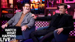 Josh Gad and Andrew Rannells Would Rather Play Velma Over Roxie in Chicago  WWHL [upl. by Aphra]