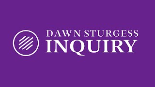 Dawn Sturgess Inquiry Live Stream 181024 PM [upl. by Wendeline]