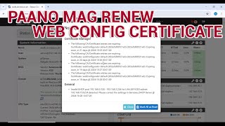 How to Renew PFSENSE Server CACertificates Web Configurator [upl. by Malet841]