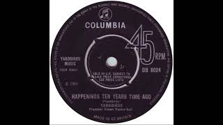 UK New Entry 1966 343 Yardbirds  Happenings Ten Years Time Ago [upl. by Citarella]