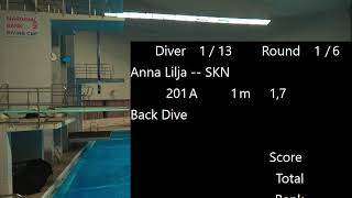 Marginalen Bank Diving cup 2023 Masters [upl. by Eintirb317]